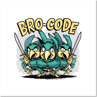 Bro-Code Posters and Art